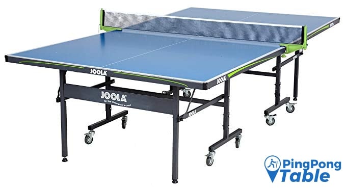 JOOLA Rally Outdoor Ping Pong Table with Waterproof Net Set